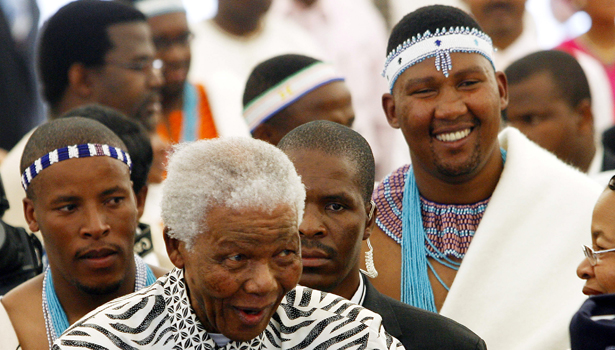 Nelson Mandela And His Family